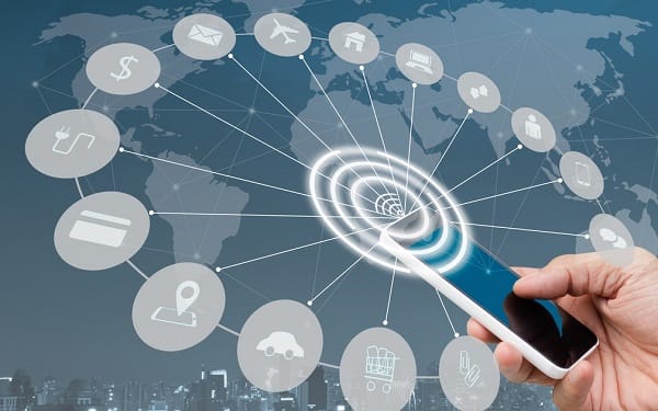 Mobile phone connected via Wi-Fi illustrating Novasys IT VoIP services